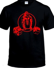 Gorilla Gym Weight Lifting workout T-shirt
