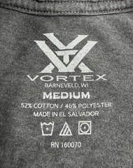 Vortex Optics Shirt Gray Graphic Print Stretch Mountain Outdoor Hunting Mens M