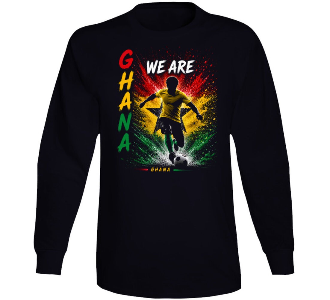 Ghana Soccer 2026 National Fan T Shirt gallery