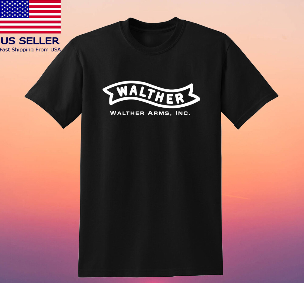 Walther Arms Firearms Men's Black T-shirt Size S-5XL gallery