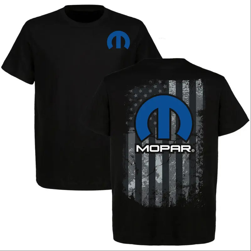 Mopar "American Pride" Graphic T-Shirt, Classic Muscle Car Tee, Great for Car En gallery