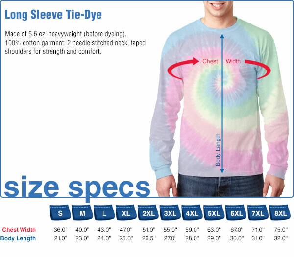 GRATEFUL DEAD-30TH ANNIVERSARY-TIE DYE LONG SLEEVE-2 SIDED T-SHIRT M-L-XL-XXL gallery