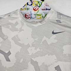 Nike Compression Shirt Mens Medium Dri-Fit Pro Combat Sports Training Gym Camo