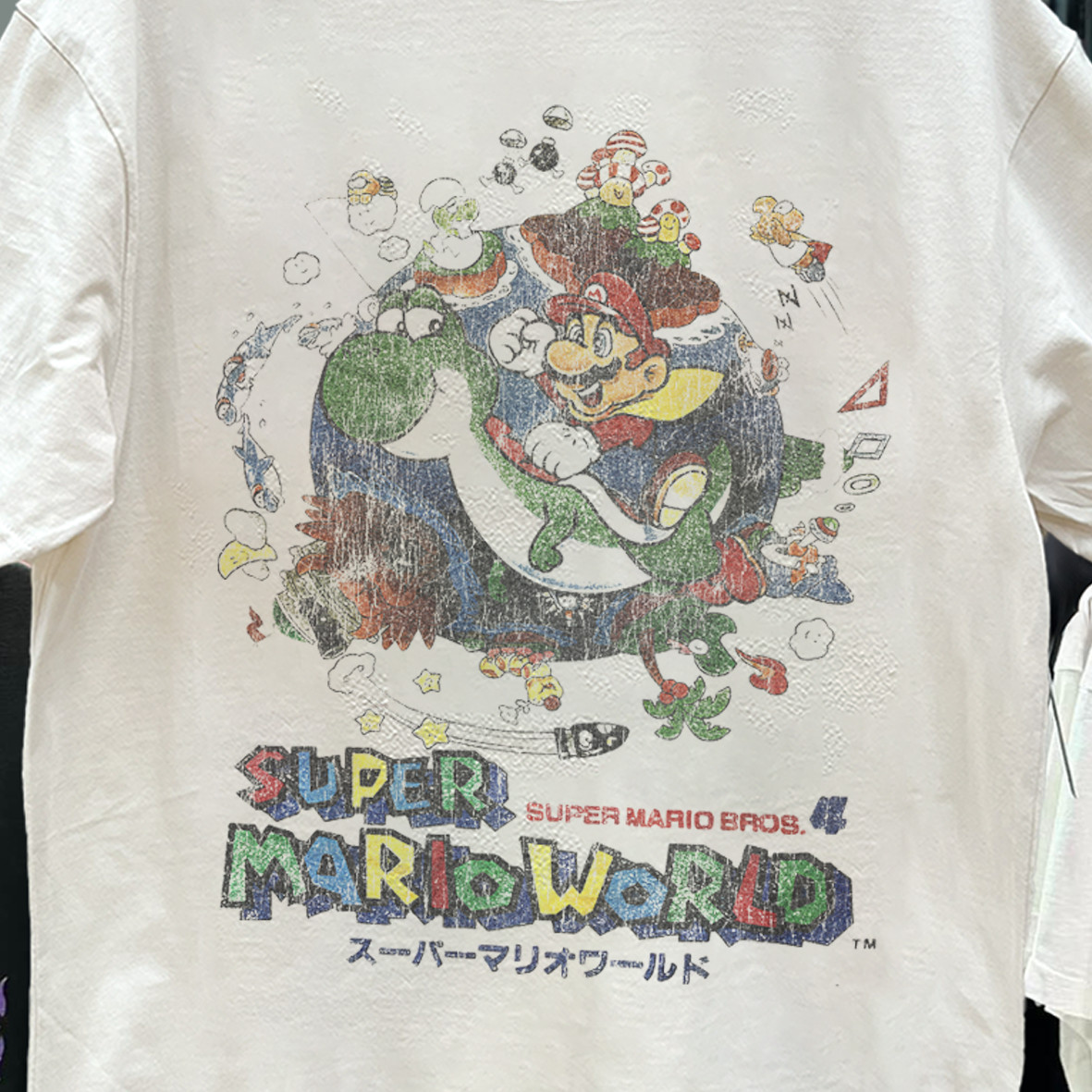 Super Mario World '98 Japan Classic T-Shirt White XL gallery