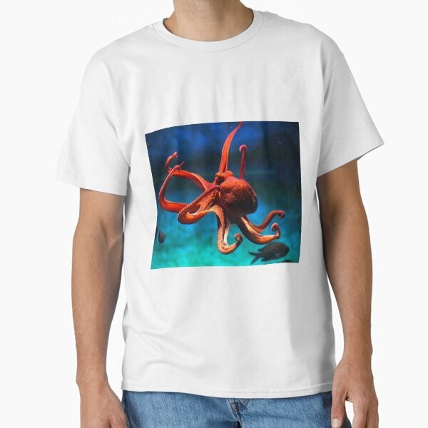 octopus photo with high resolution quality Class Made in USA/AUS T-Shirt S-2XL