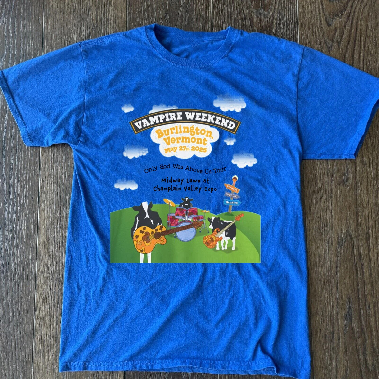 Vampire Weekend Burlington Vermont Tour 2025 Gift For Fan S to 5XL T-shirt BT938 gallery