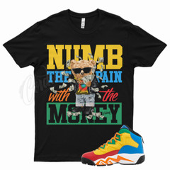 NUMB T Shirt for Mashburn Red Blue Green Orange White Yellow Candy Land
