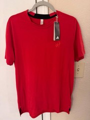 New Adidas Mahomes D4T Performance Training TShirt Mens Medium Fitted Chiefs