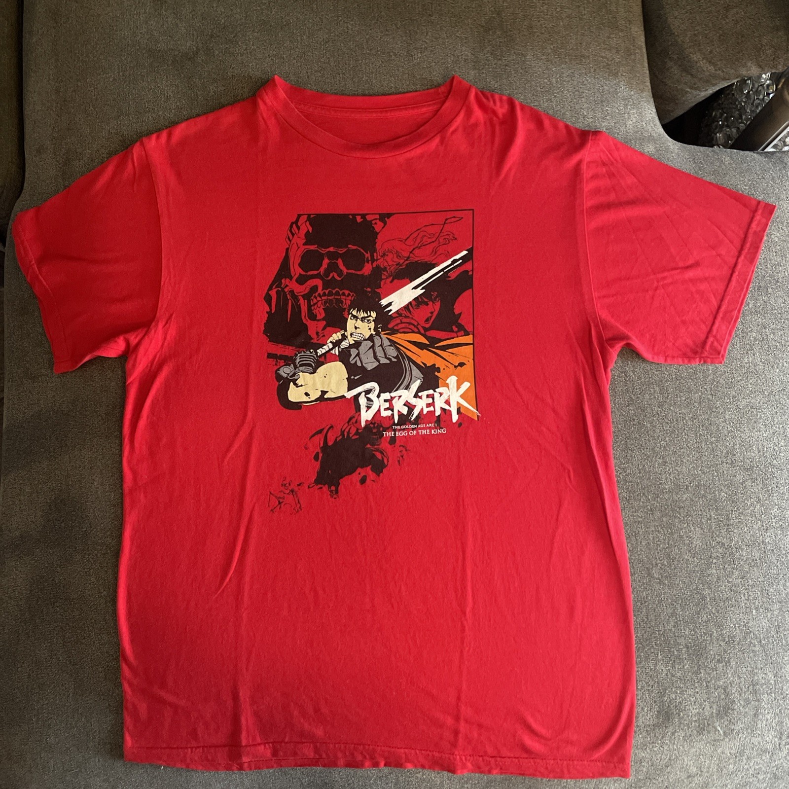 Berserk The Golden Age Arc 1 Egg Of The King Anime Film Promo T Shirt Tee M gallery