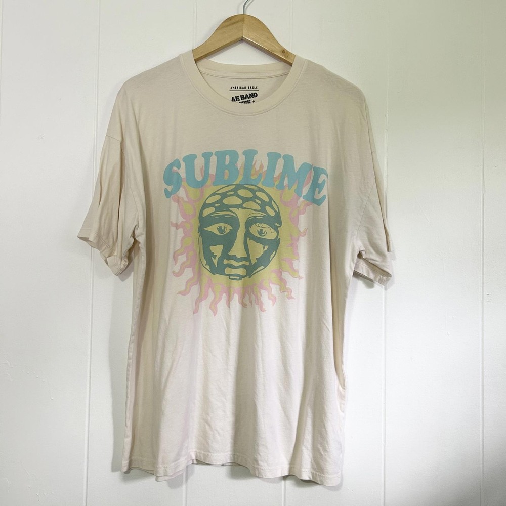 American Eagle Sublime AE Band Tee Graphic Short Sleeve T-shirt Men’s Medium