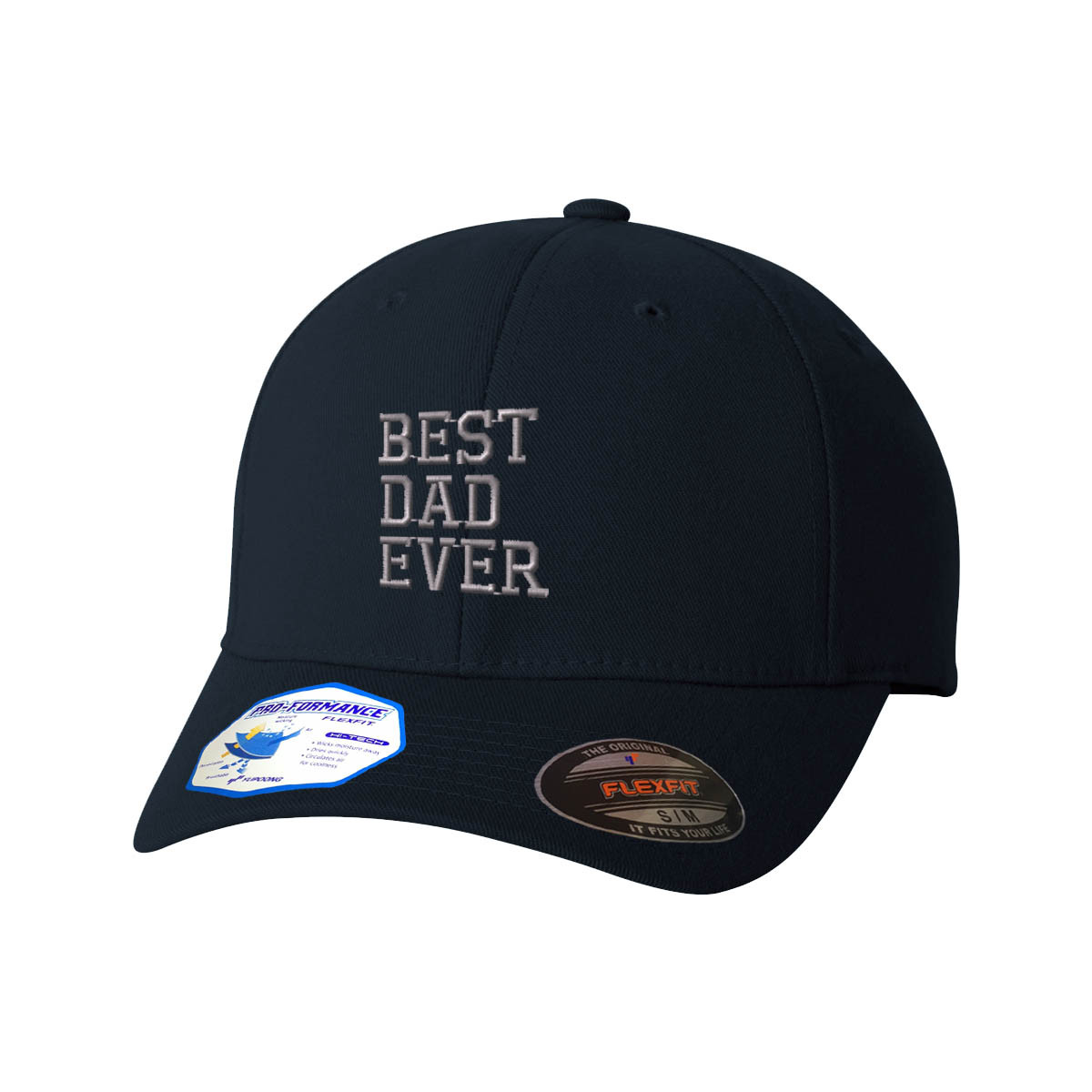 Flexfit Hats for Men & Women Best Dad Ever Embroidery Dad Hat Baseball Cap gallery