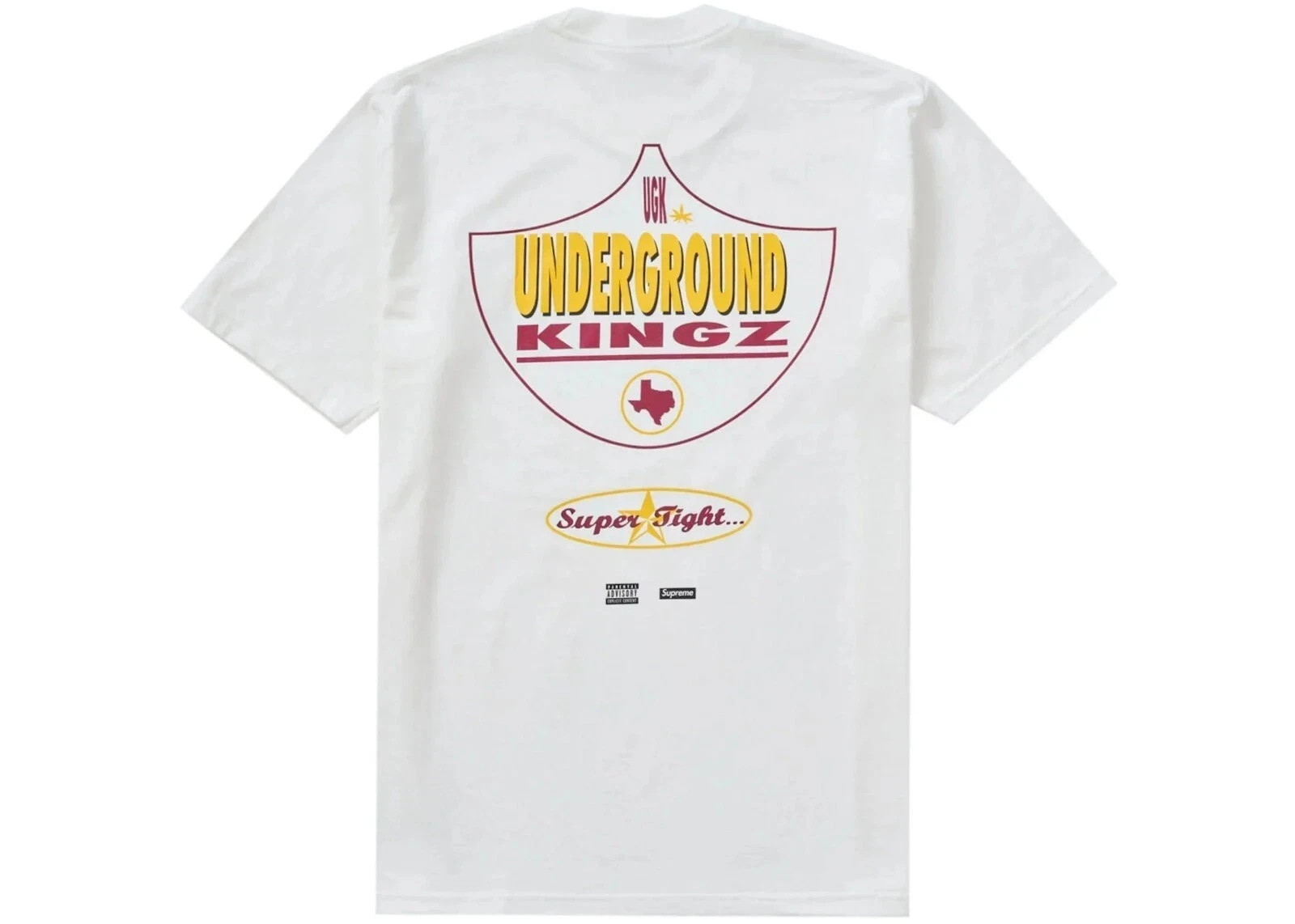 Supreme UGK Super Tight Tee White SS24 New In Hand Pimp C gallery