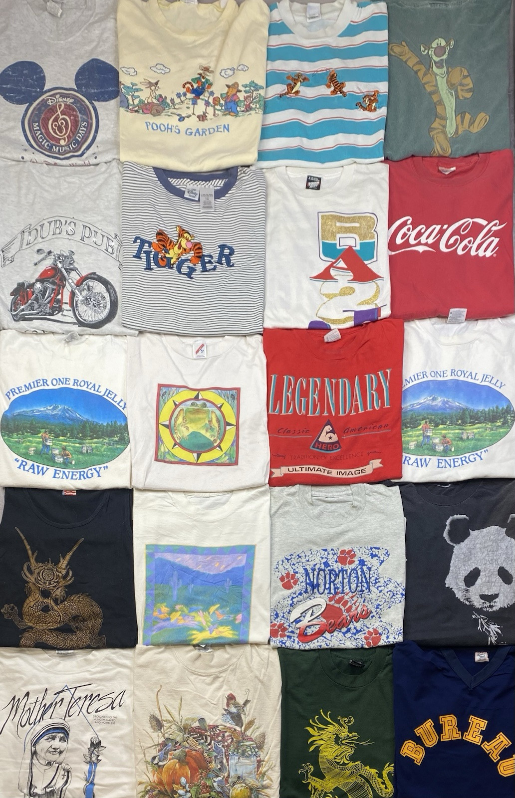 Vintage Graphic shirts Promo Funny Cartoons Sport Destinations Lot Of 20 Mix Szs gallery