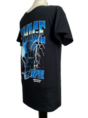 HYBRID APPAREL BLACK Screenprint Short Sleeve Tee Shirt Sz S*