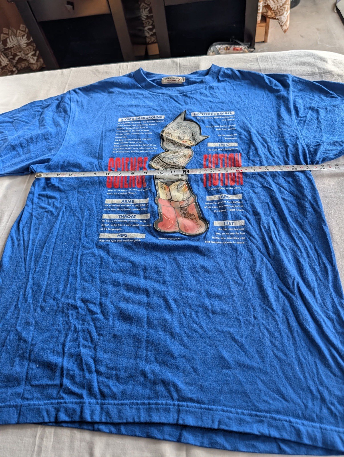 VINTAGE ASTRO BOY MIGHTY ATOM3D HOLOGRAM TEZUKAPRODUCTIONS MANGA ANIME TSHIRT gallery