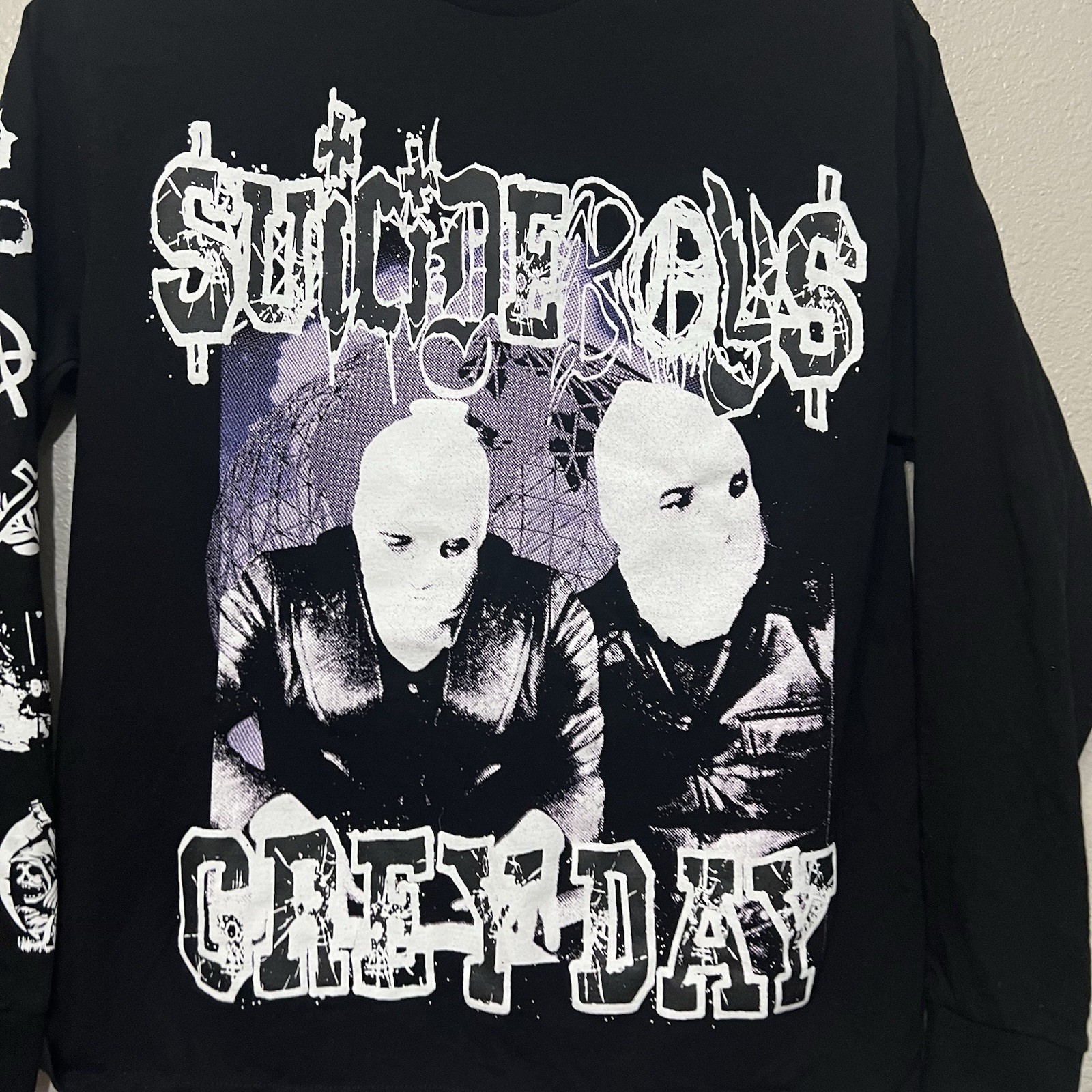 Suicide Boys Grey Day Long Sleeve Music Tour Shirt Size Medium gallery