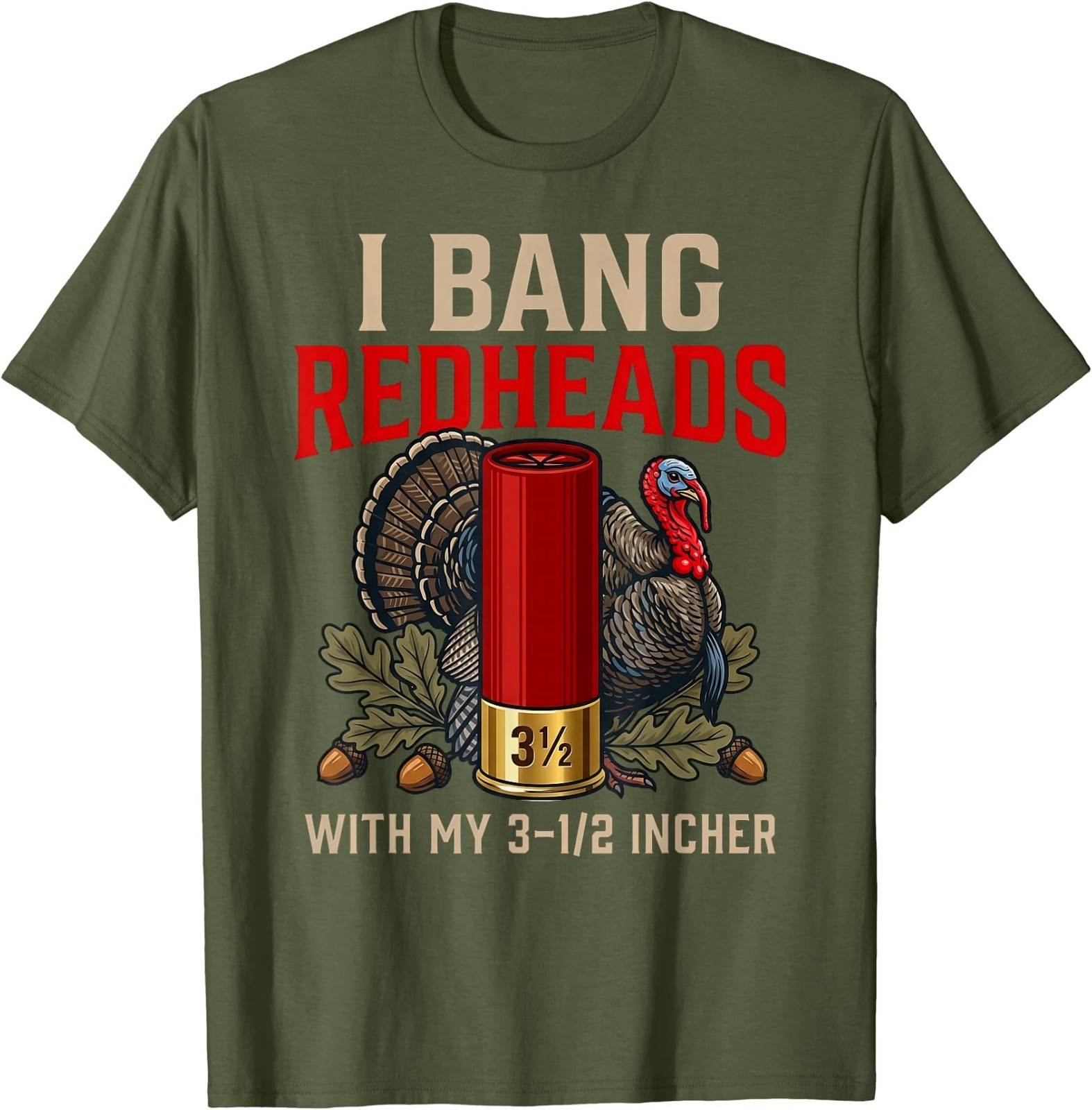 I Bang Redheads Turkey Hunting Gobbler Hunting Outdoorsman T-Shirt gallery
