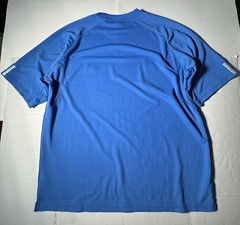 Pre Owned See Last Photo UCLA Adidas ClimaCool T Shirt Embroidered Blue Men 2XL