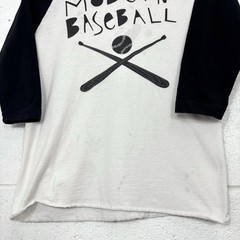 2010s Modern Baseball Raglan T-Shirt Indie Band Tour Tee Size XS