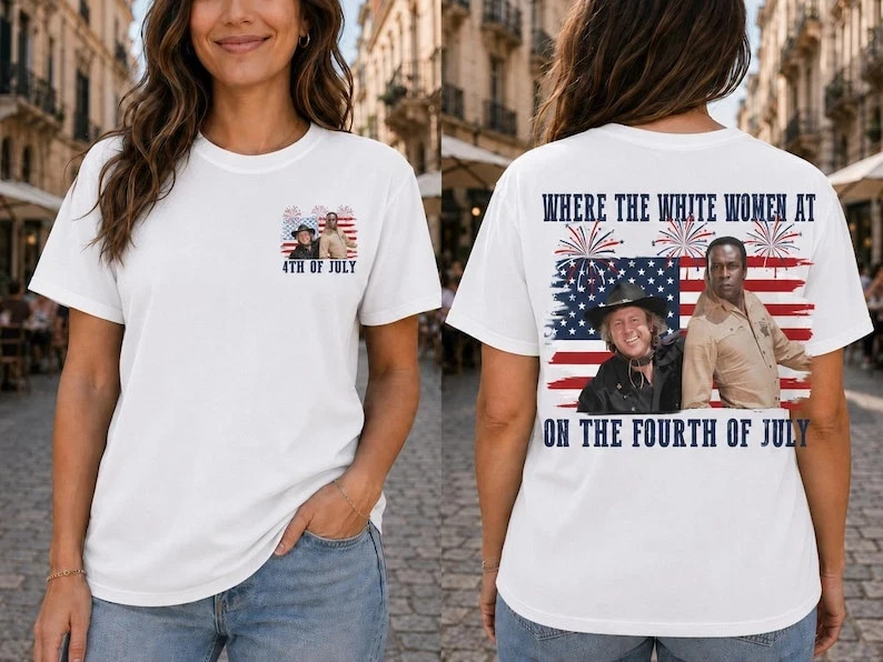 Where The White Women At Fourth Of July Shirt Funny Independence Day Tee gallery