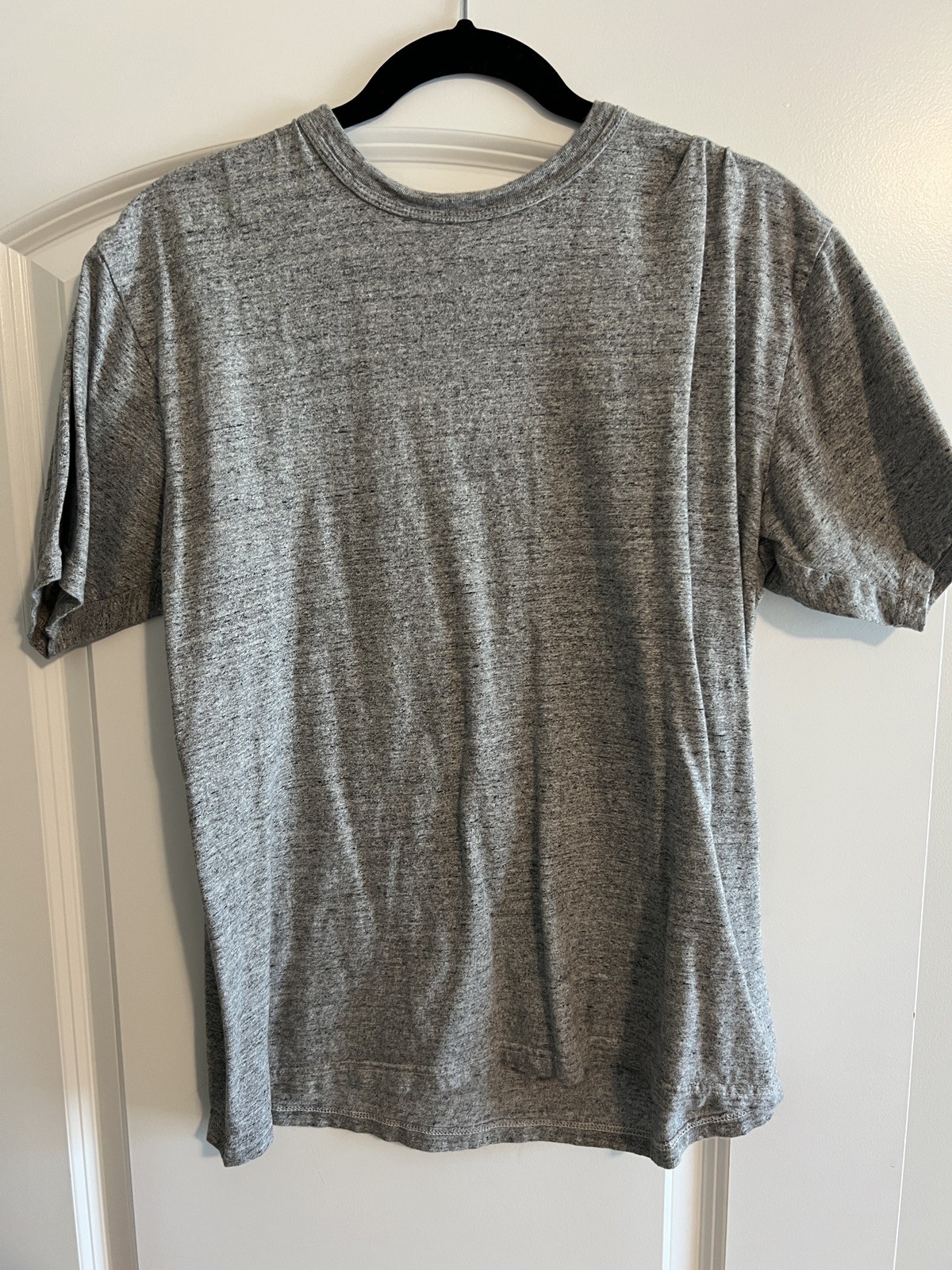 Whitesville Quali-T Heavyweight Gray Cotton Short Sleeve T-Shirt Size XL