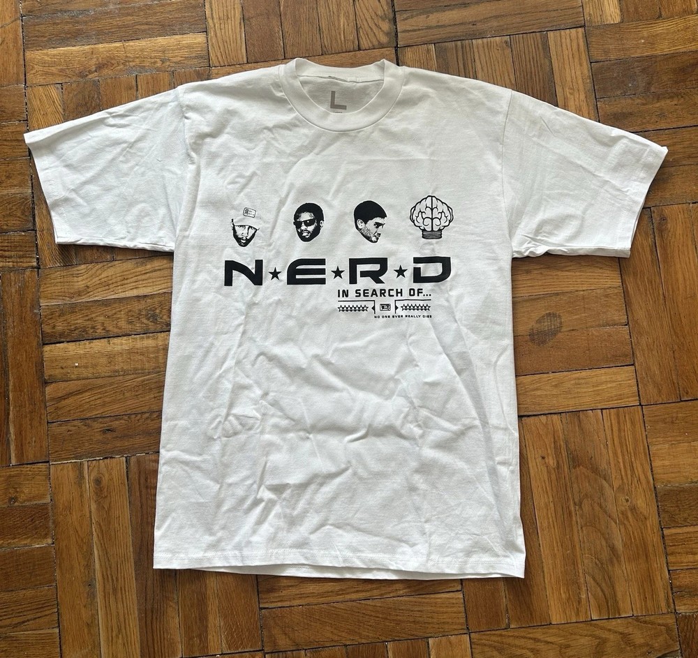 Pharrell Williams N.E.R.D. In Search Of… Gift For Fans Unisex S-5XL Shirt EL1302