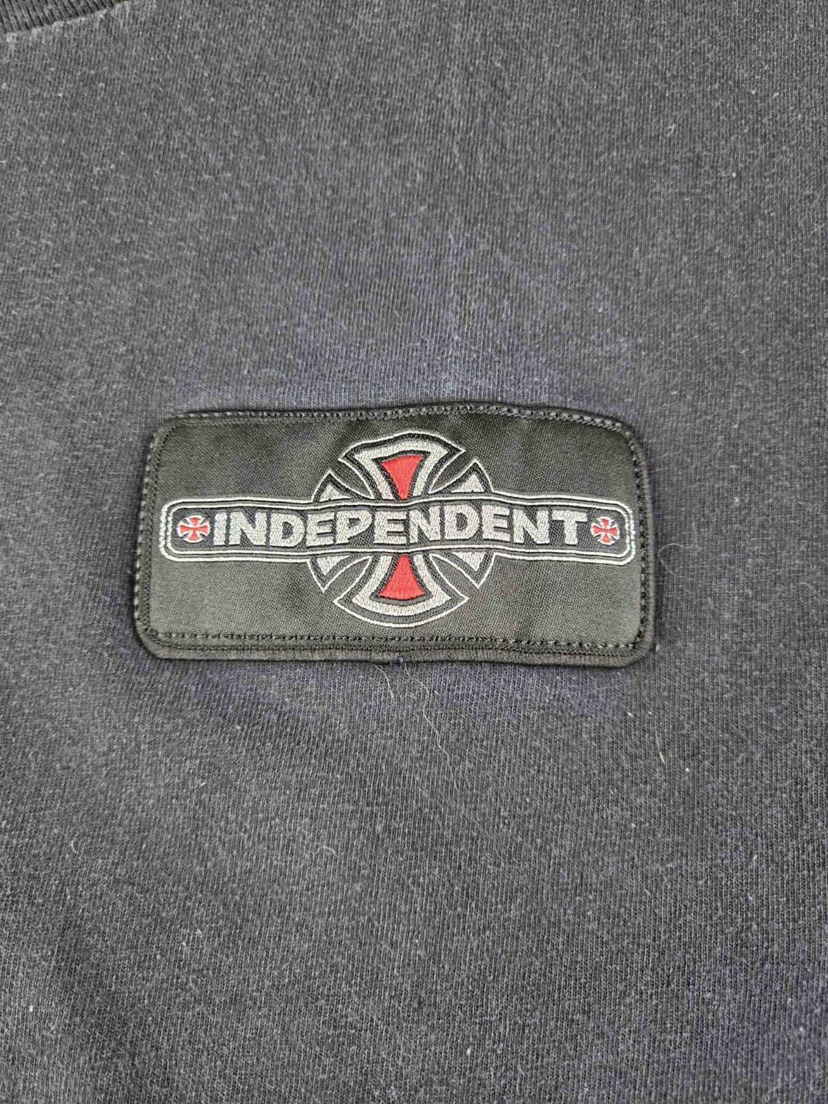 Vintage Andrew Reynolds Independant Skate Baker T-Shirt, Sz L 21x29" Faded Black gallery