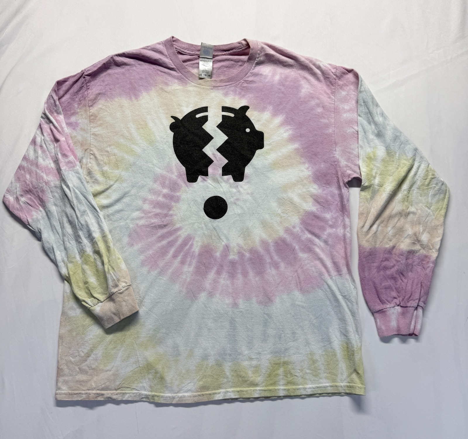 Colortone Shirt Mens XL Multicolor Tie Dye Penny Pinchers Brewing Co Millbury MA