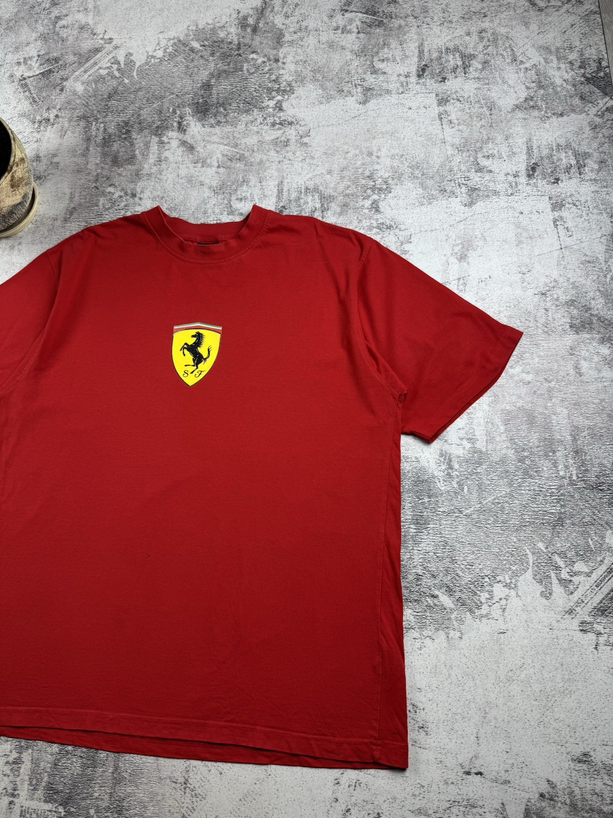 RACING FERRARI FORMULA 1 2002 00s MOTO RED MICHAEL SCHUMACHER T SHIRT JERSEY TEE gallery