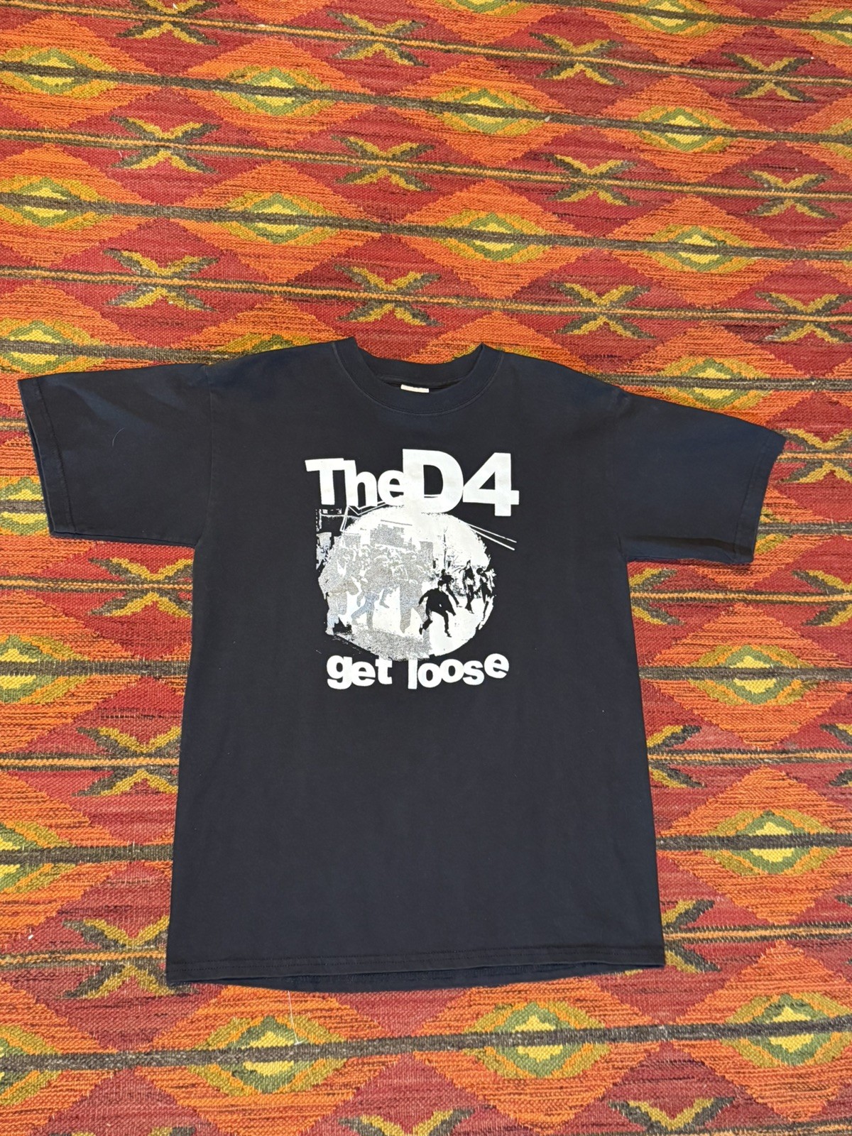 Vintage Y2K The D4 “Get Loose” T-Shirt (Size Medium)