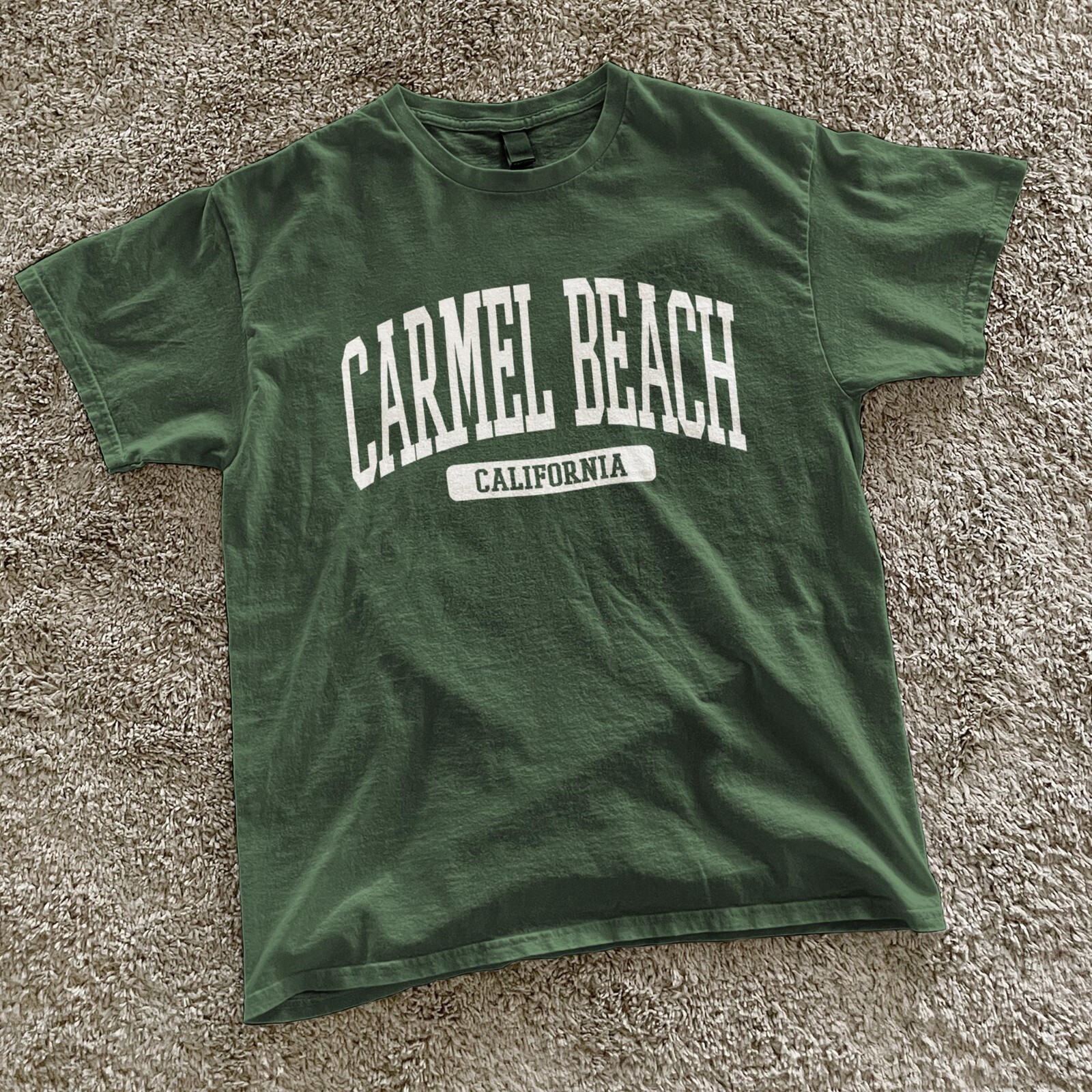 Carmel Beach California Souvenir Beach, Retro, Minimalist gallery