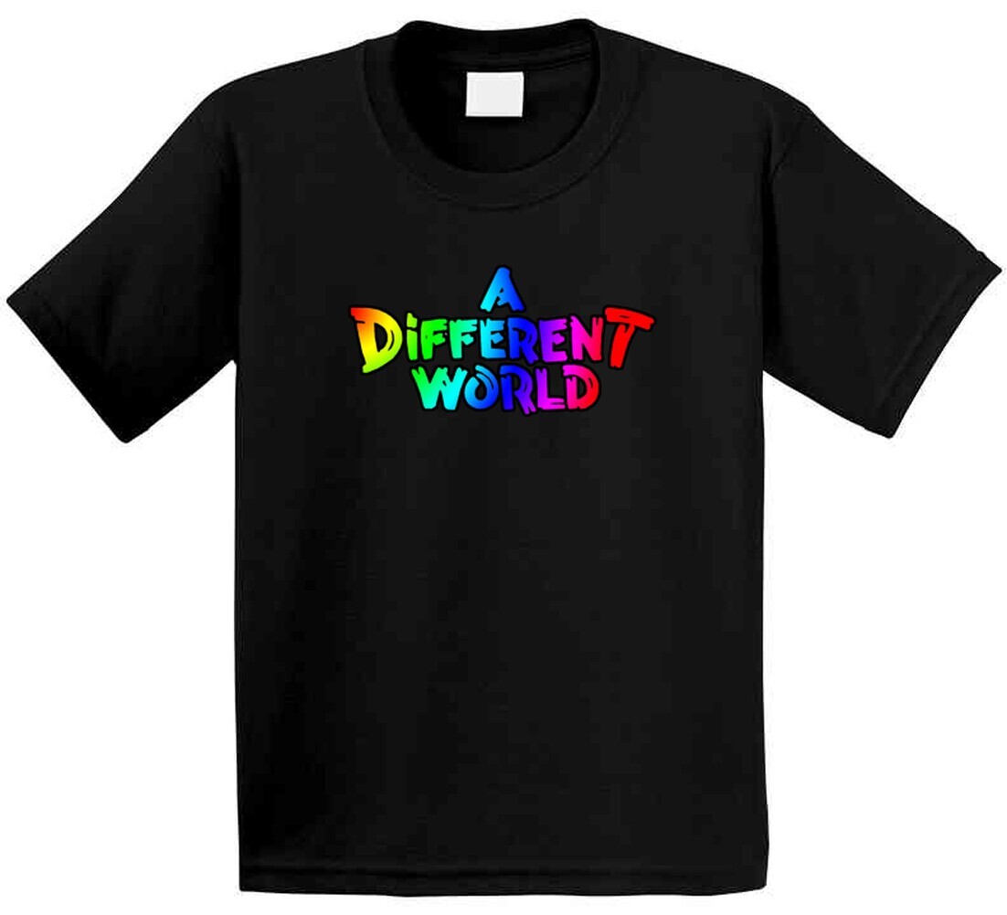 A Different World Tv Show Title Fan T Shirt gallery