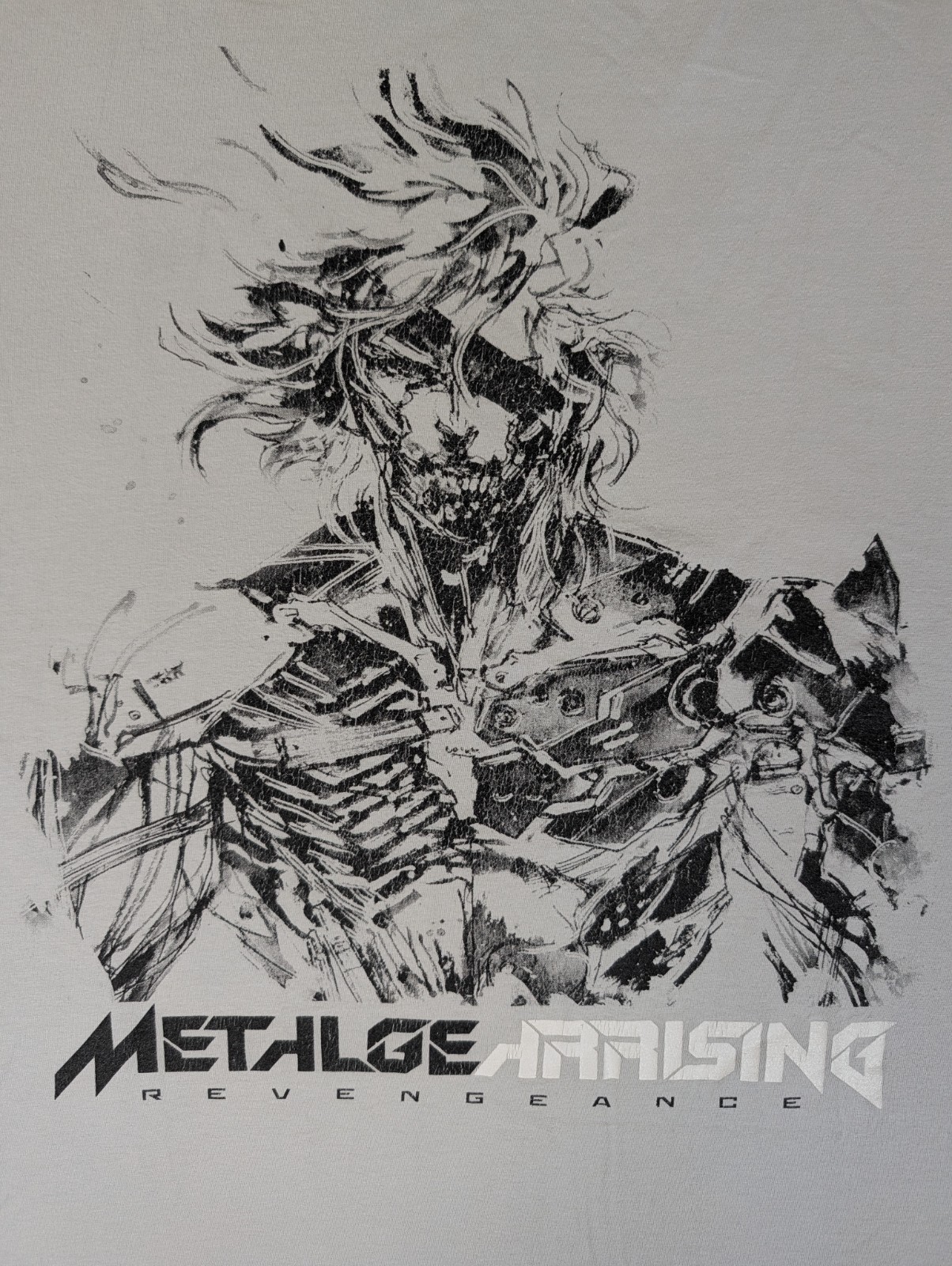 Vintage 2013 Metal Gear Rising Revengeance Raiden Promo Tee - Konami Official gallery