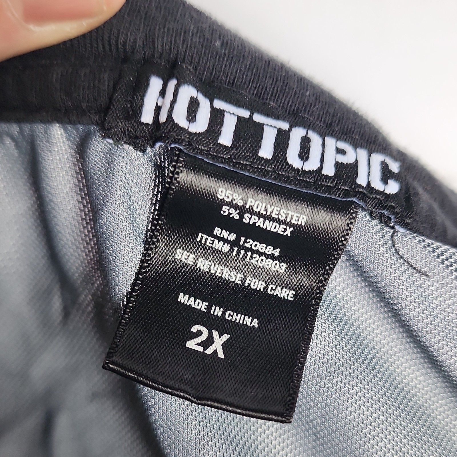 Hot Topic Flame Graphic Crew Neck Short Sleeve T-Shirt 2X Sheer Stretch gallery