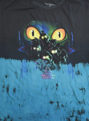 Five Nights At Freddy’s: Security Breach Mens Black & Blue Wash Shirt New XS-2XL