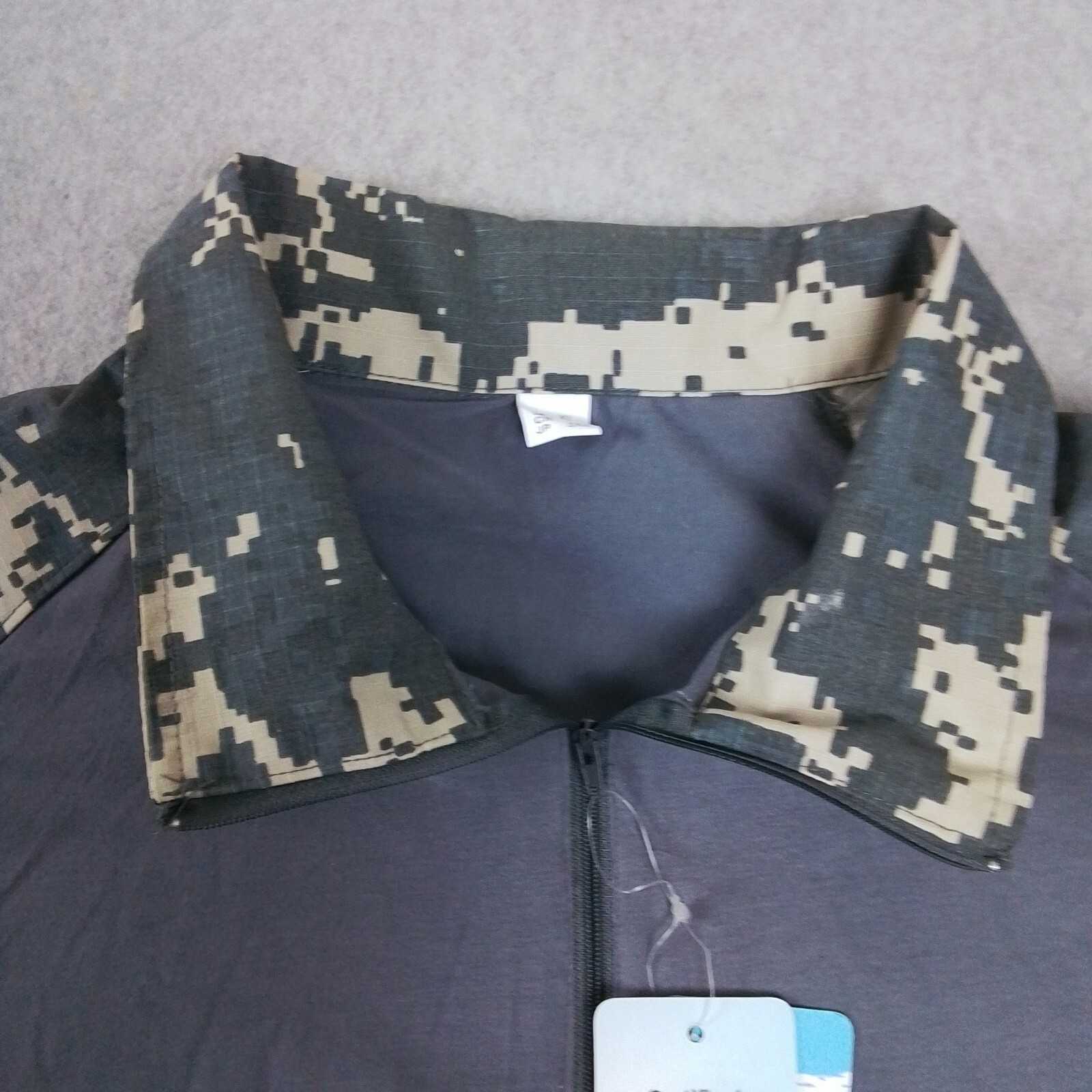New Magcomsen First Grade Class B Men's Size XL Shirt Gray W/Digital Camo Sleeve gallery