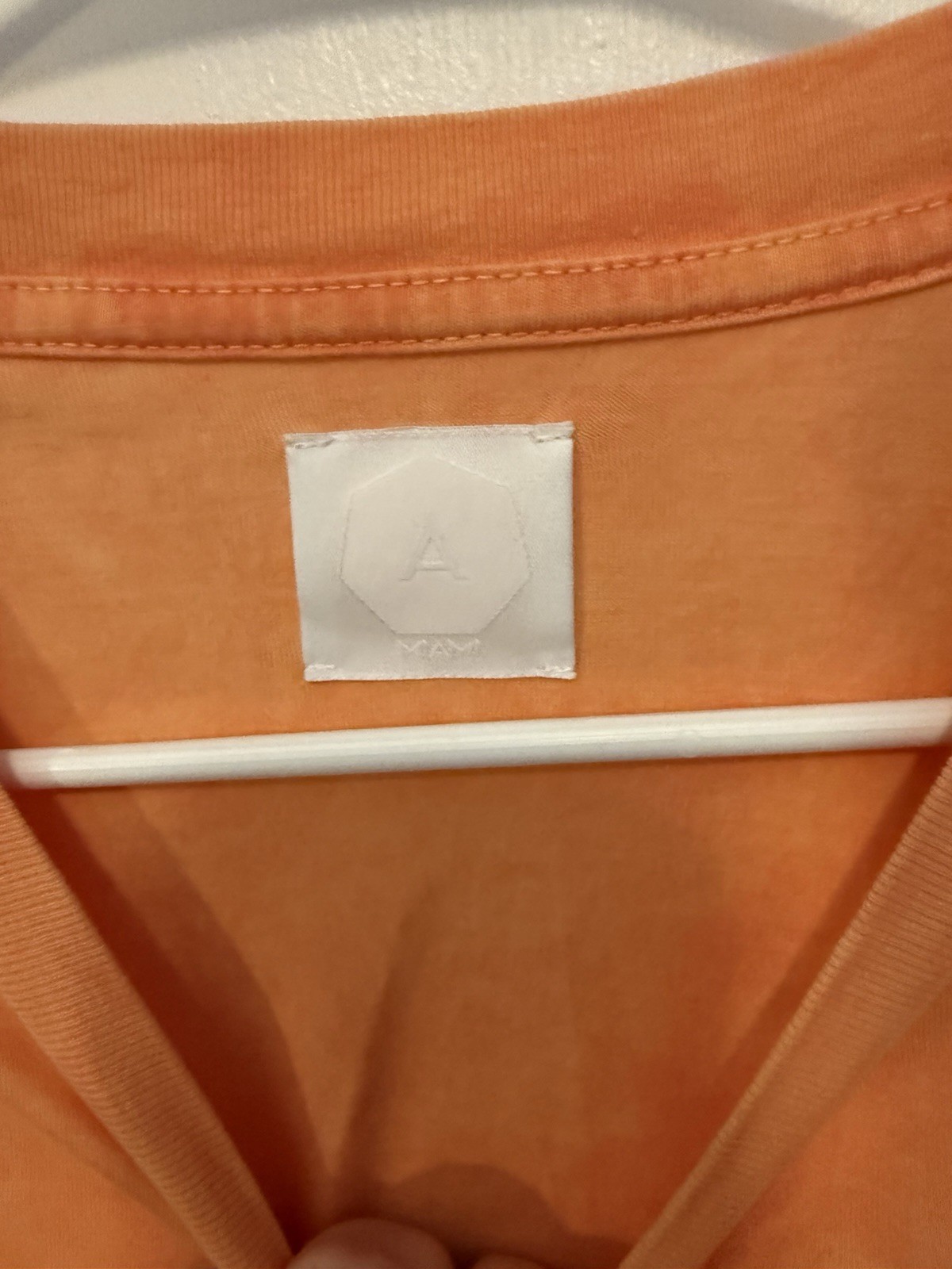 Alchemist Miami Men’s Laundry T-shirt Burnt Orange Sz L 100% Cotton NWOT $198 gallery