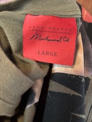 DISTRESSED Muhammad Ali X Shoe Palace Shirt Size Large Olive Green Limited