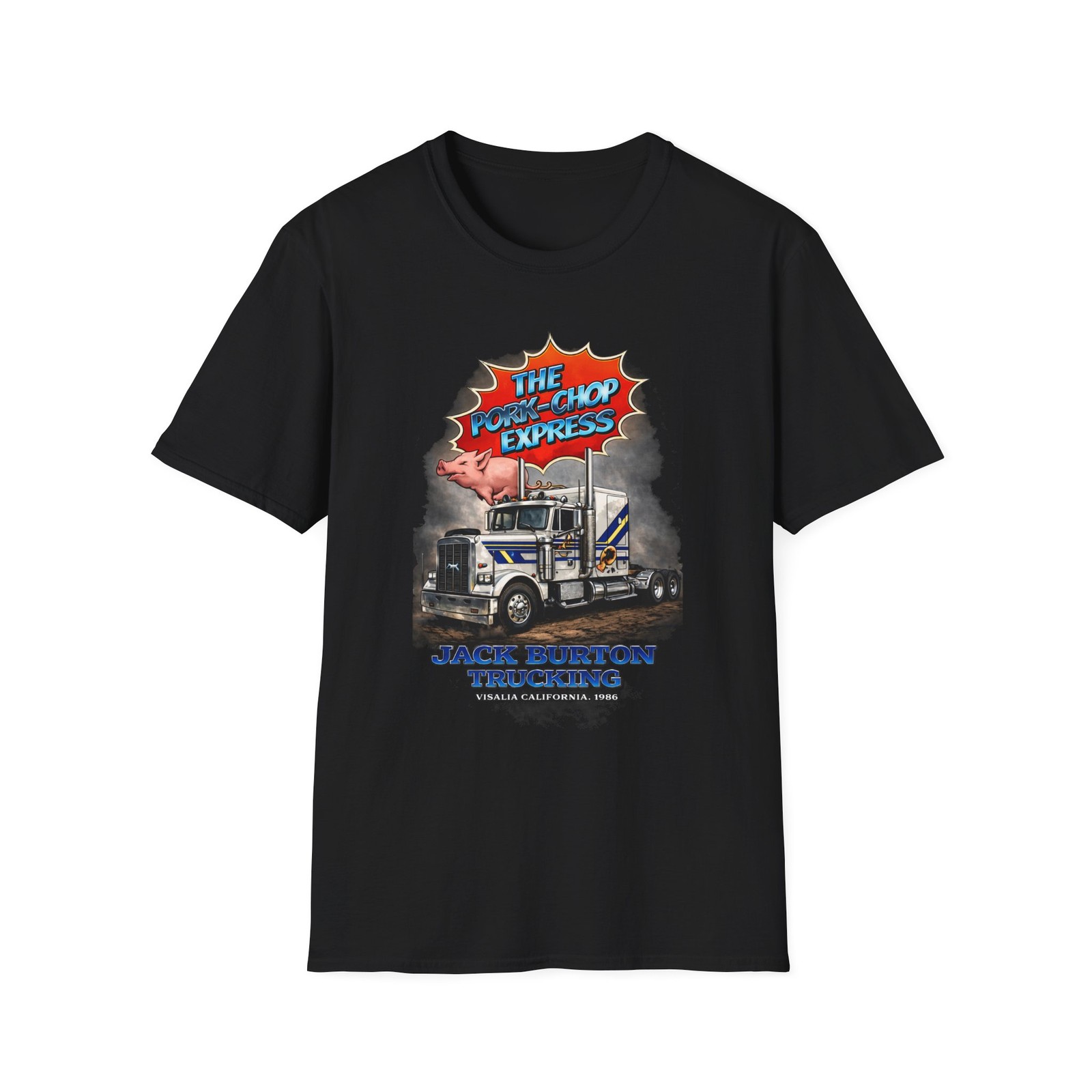 The Pork-Chop Express Truck Graphic T-Shirt | Big trouble in little china Design gallery