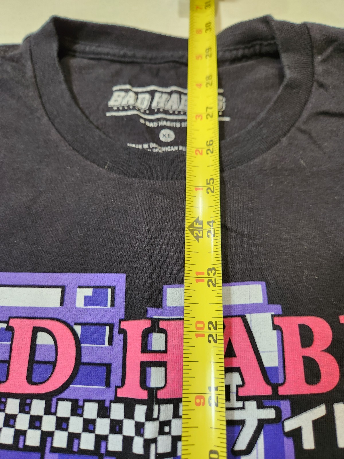 Bad Habits Anime Pink Car 2024 Black T-Shirt XL gallery