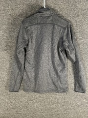 COLUMBIA MEN’S HALF ZIP SWEATER WEATHER (Black/Gray/ SMALL)