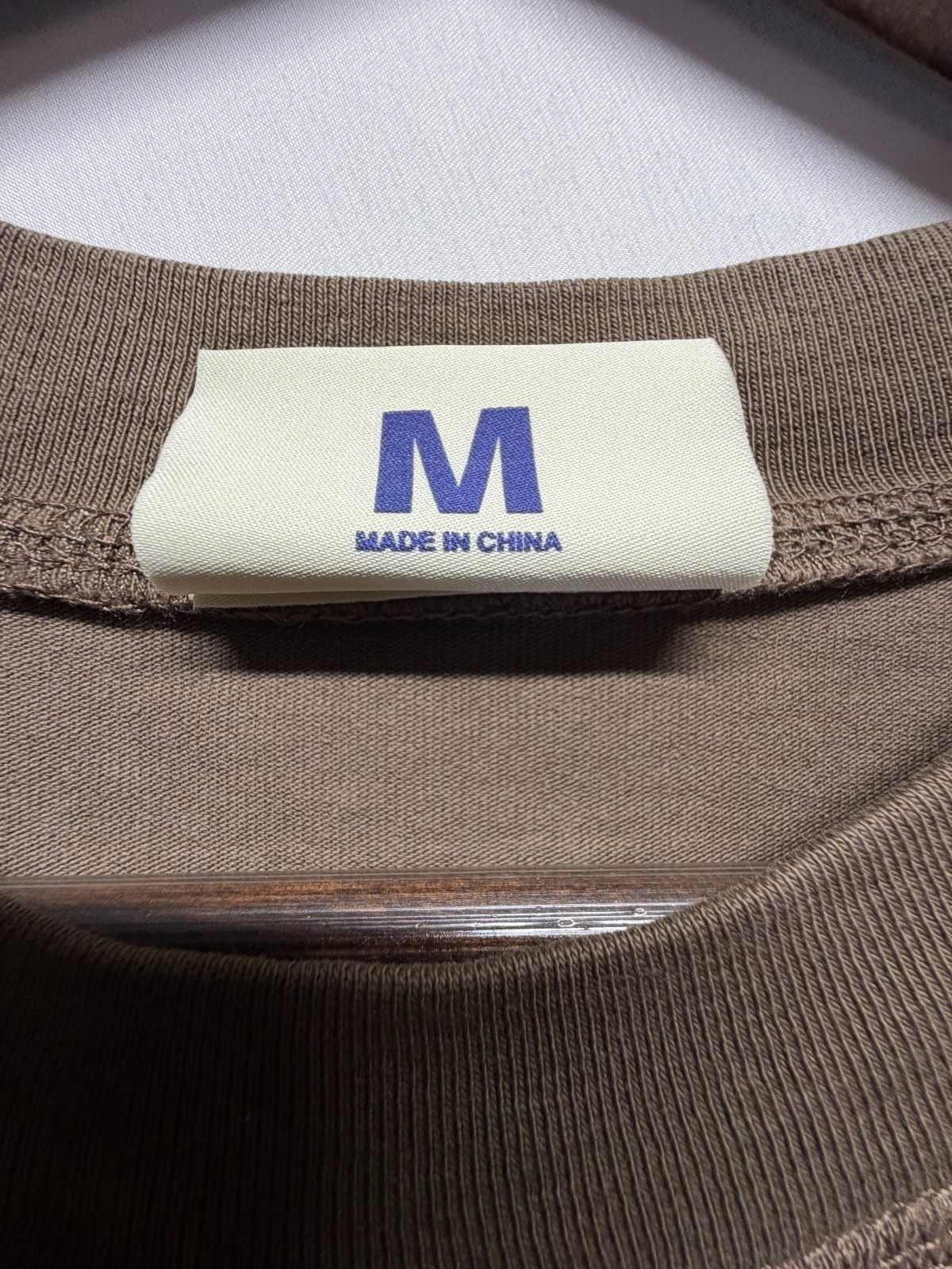 PacSun Design Studio T-Shirt Mens Medium Brown Text Graphic Back Everyday Wear gallery