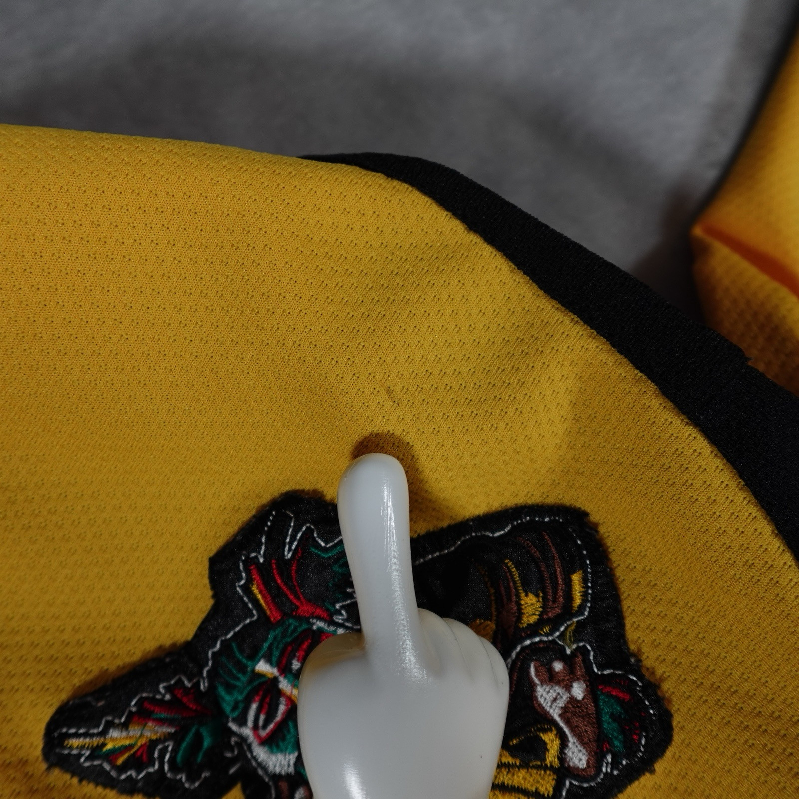 Vintage US Air Force 80th Fighter Squadron Hockey Jersey Mens L (Estimated) gallery