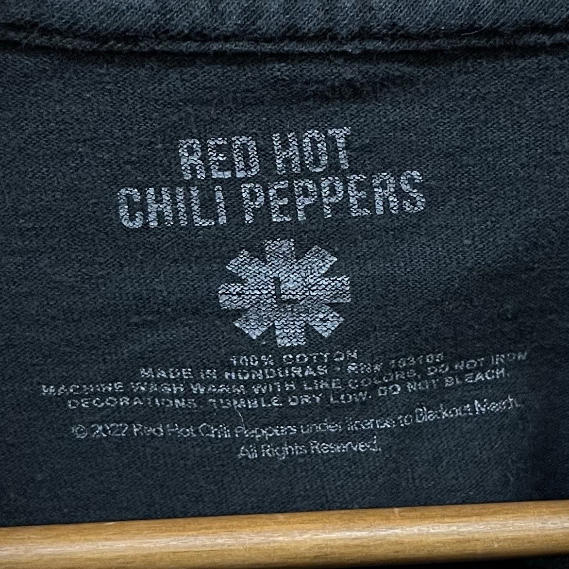 Red Hot Chili Peppers Multicolor Tie Dye Graphic Band Tee Shirt Black Mens Large gallery