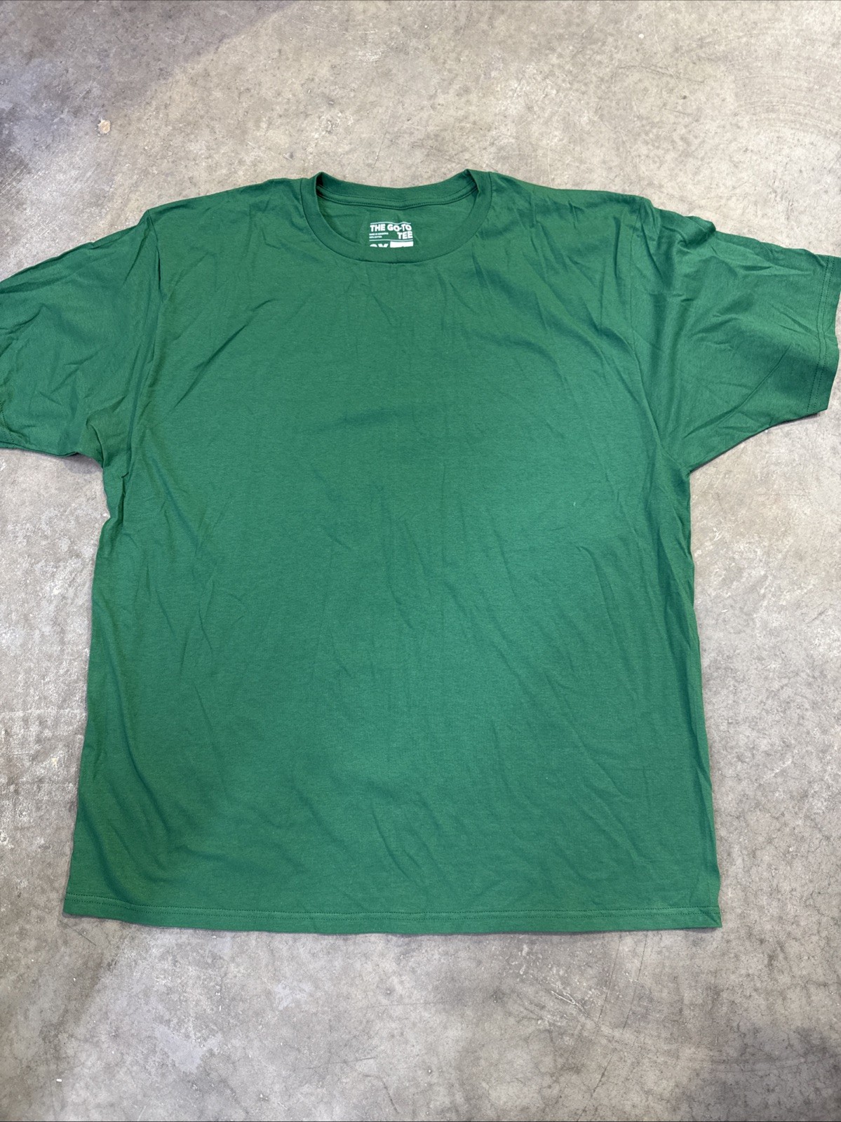 Adidas The Go To Tee Green T-shirt- 2XL-New Without Tags Men’s Adidas Plus Size