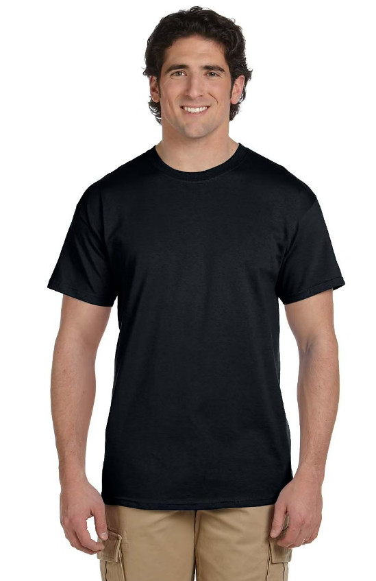 Gildan Adult Unisex Ultra Cotton T Shirt G200 Black Large gallery
