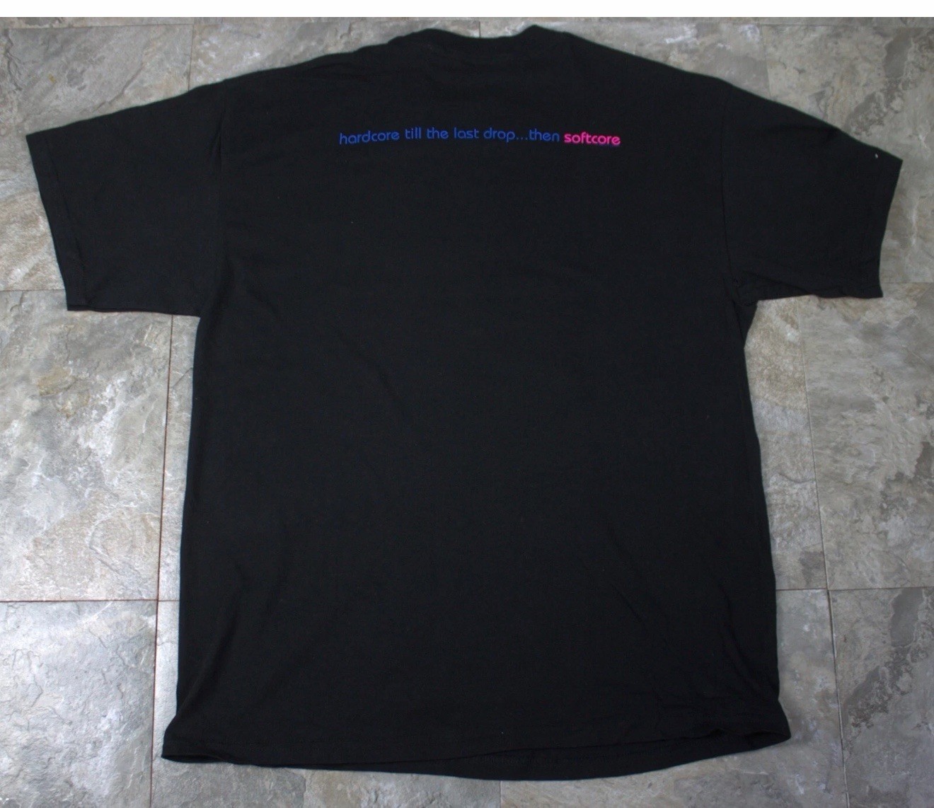 NOS Vintage Hoobastank Hard Core Till The Last Drop.. Than Soft T-Shirt SZ AL gallery