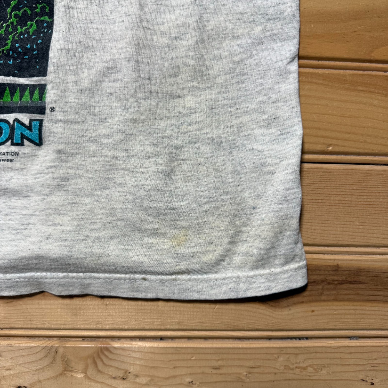 Vintage 90s National Wildlife Federation Eagle Nature Graphic T-Shirt USA - 2XL gallery