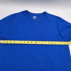 Vintage Russell Jerzees Classic Ringspun Cotton Blue T-Shirt Size Medium