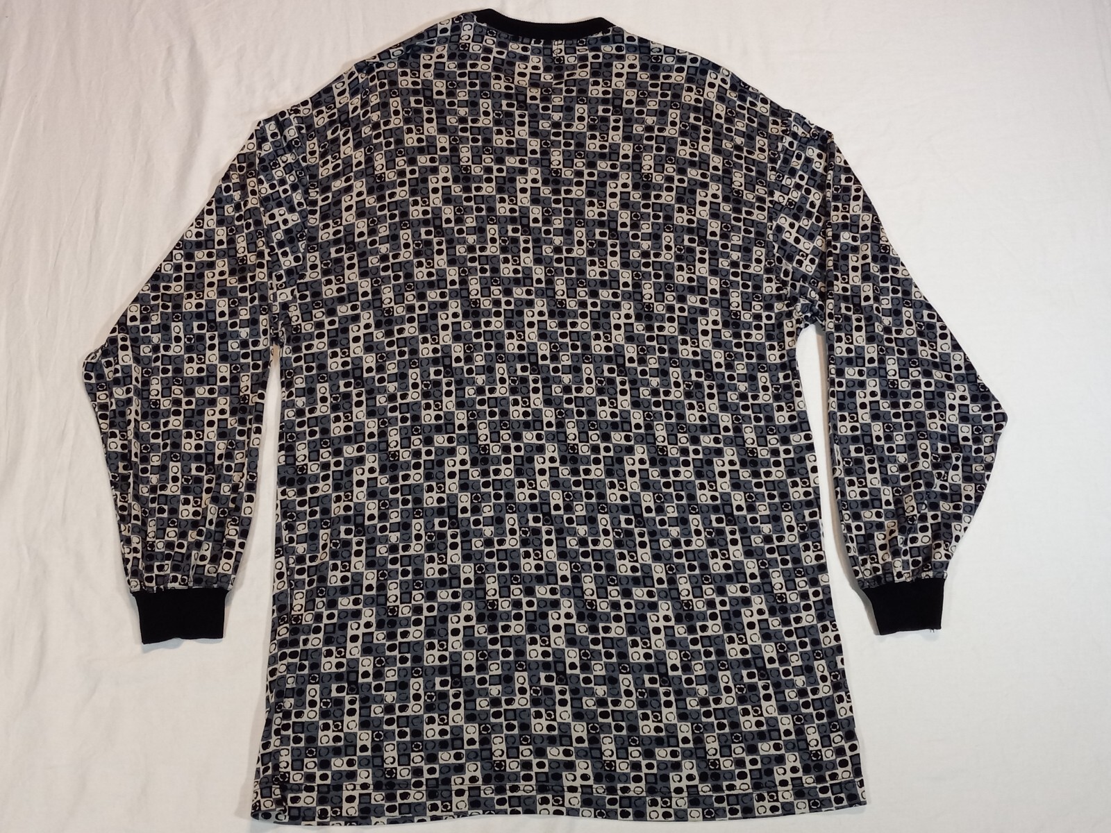 Men XL Tall Mondo Di Marco 100% Rayon Italian Long Sleeve T-Shirt gallery